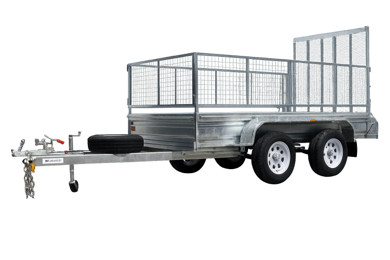 Dual Axle with 10x5 Trailer on transparent